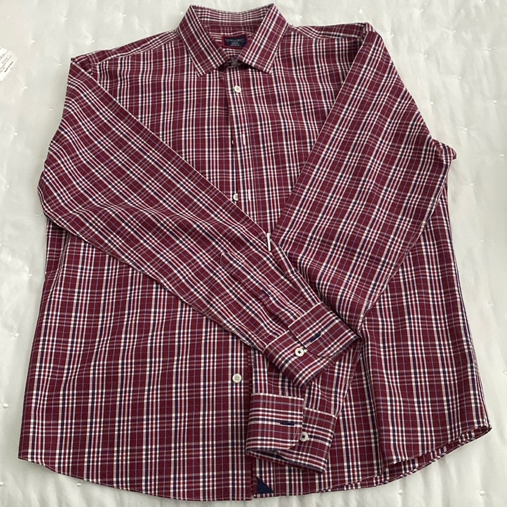 Untuckit long sleeve cotton shirt